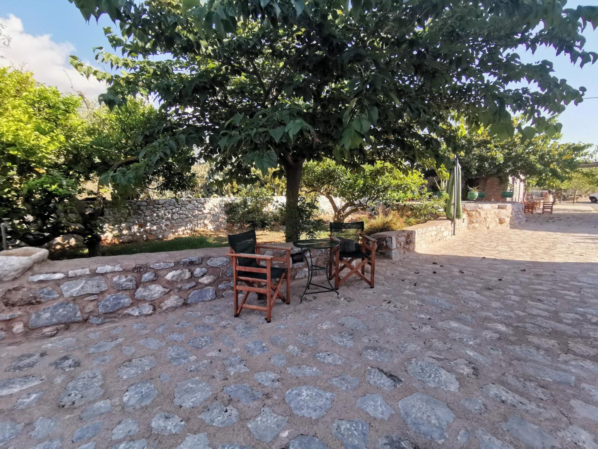 Guesthouse Toxotis Pírgos Dhiroú Bagian luar foto